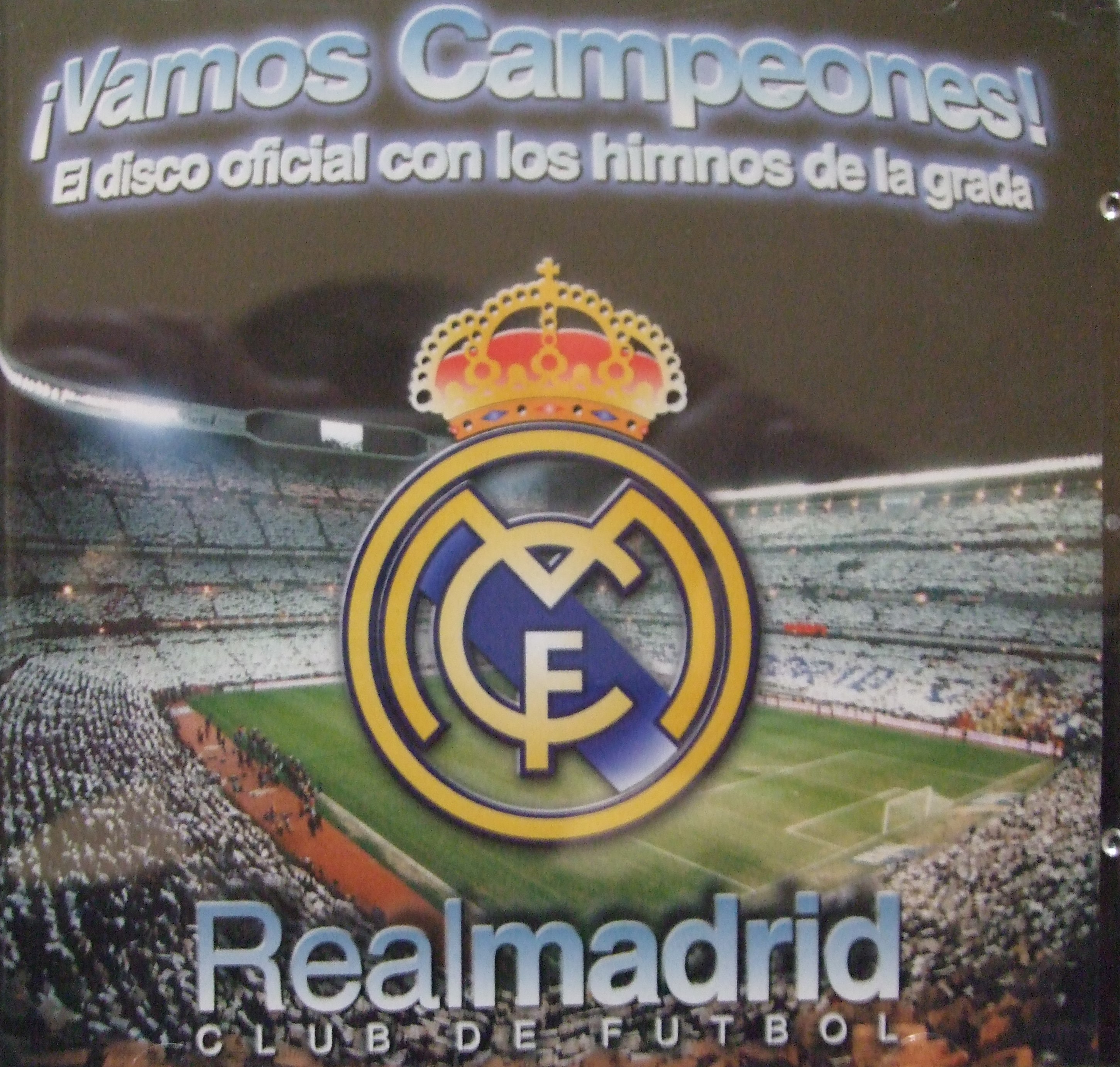 Sports Goods Mania 現地入手 中古 美品 ラ リーガ レアル マドリードｆｃチャント集ｃｄアルバム Real Madrid Club De Futbol Vamos Campeones El Disco Oficial Con Las Canciones De La Grada